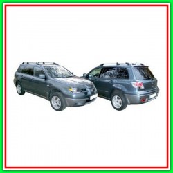 Maniglia Esterna Anteriore Destra-Cromata-Con Foro Nottolino Mitsubishi Outlander-(Anno 2003-2006)