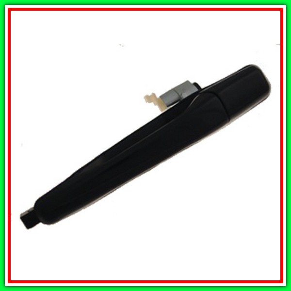 Maniglia Esterna Posteriore Sinistra Nero-Liscia Mitsubishi Outlander-(Anno 2003-2006)