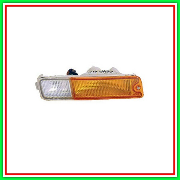 Fanale Sinistro Arancio-Paraurti Anteriore Mitsubishi L200-Strada-(Anno 1996-2000)