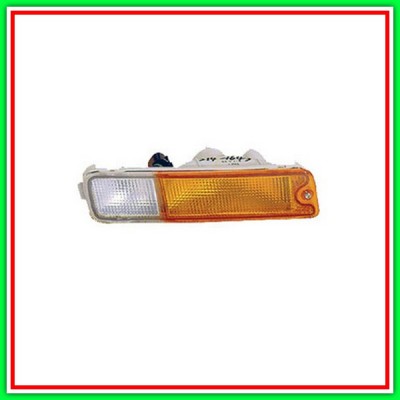 Fanale Sinistro Arancio-Paraurti Anteriore Mitsubishi L200-Strada-(Anno 1996-2000)