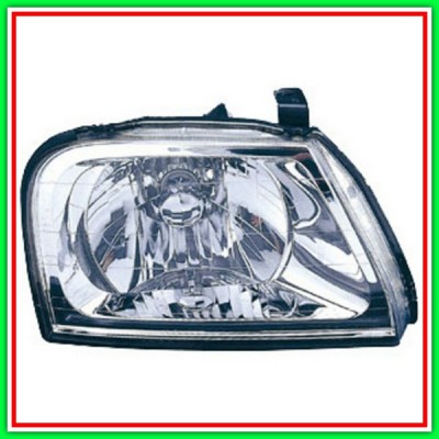 Proiettore Destro H4 Manuale Mod 04-98In Poi Mitsubishi L200-Strada-(Anno 1996-2000)