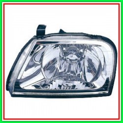 Proiettore Sinistro H4 Manuale Mod 04-98In Poi Mitsubishi L200-Strada-(Anno 1996-2000)