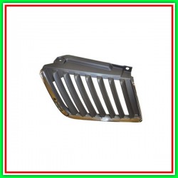 Black Left Radiator Grille With Chrome Frame Mod4Wd MITSUBISHI L200-Road-(Year 2005-2010)