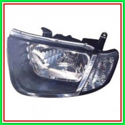 Left Projector Mod H4 Electric-White Light- Single Cabin MITSUBISHI L200-Road-(Year 2005-2010)