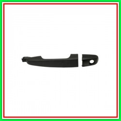 Front Outer Handle Right-Left-Black-Smooth-With hole NOTTOLINO MITSUBISHI L200-Road-(Year 2005-2010)