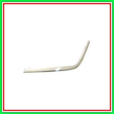 Modanatura Sinistra Cromata-Paraurti Anteriore Modfino 07-97 Mercedes Classe C (W202)-(Anno 1993-2000)