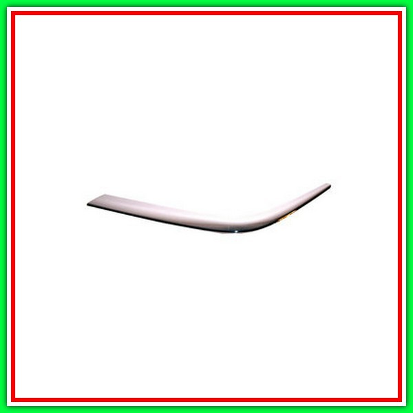 Modanatura Sinistra Cromata-Paraurti Anteriore Mod 07-97 In Poi Mercedes Classe C (W202)-(Anno 1993-2000)