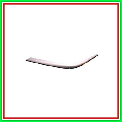 Modanatura Sinistra Cromata-Paraurti Anteriore Mod 07-97 In Poi Mercedes Classe C (W202)-(Anno 1993-2000)