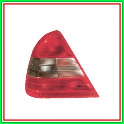 Fanale Posteriore Sinistro Con Porta Lampada Mod Bianco-Rosso Mercedes Classe C (W202)-(Anno 1993-2000)