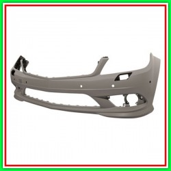 Paraurti Anteriore Con Primer-Con Fori Pdc-Supporti-Con Fori Lavafari-Con Fori Park Assist - Mod Amg