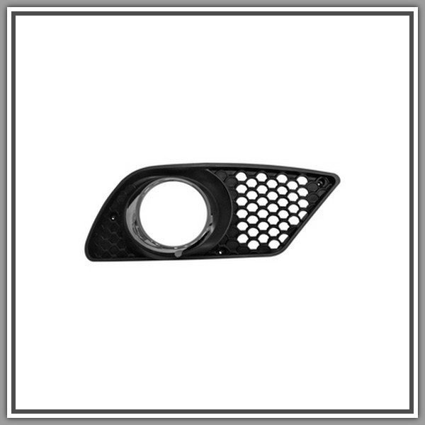 Griglia Destra Paraurti Nera-Con Sede Fendi-Con Modanatura Cromata Mod Amg Mercedes Classe C (W2S204)-(Anno 2007-2010)
