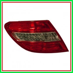 Fanale Posteriore Destro Senza Porta Lampada Rosso-Bianco Led- Mod Berlina Mercedes Classe C (W2S204)-(Anno 2007-2010)