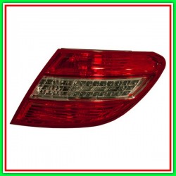 Fanale Posteriore Sinistro Senza Porta Lampada Rosso-Bianco Led- Mod Berlina Mercedes Classe C (W2S204)-(Anno 2007-2010)