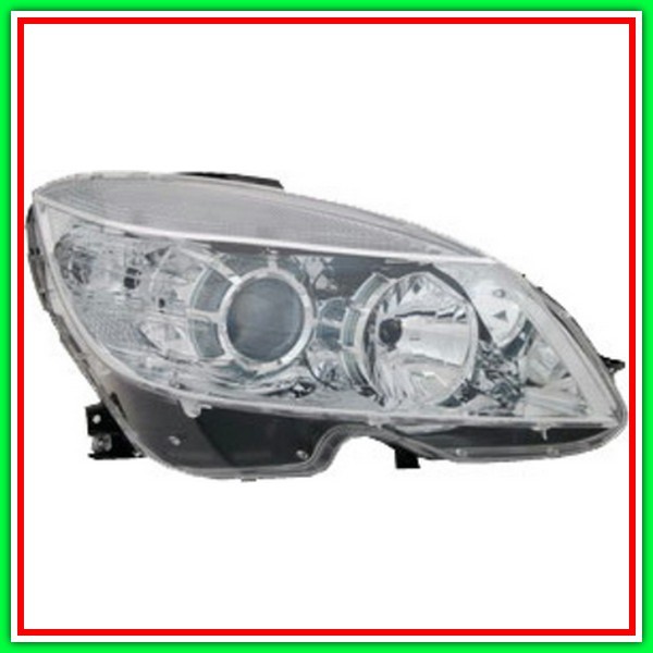 Proiettore Destro H7-H7 Elettrico Con Motore Fino 09-2007 Mercedes Classe C (W2S204)-(Anno 2007-2010)