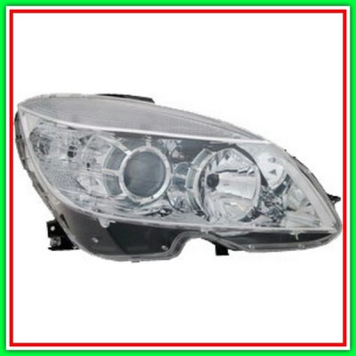 Proiettore Destro H7-H7 Elettrico Con Motore Fino 09-2007 Mercedes Classe C (W2S204)-(Anno 2007-2010)