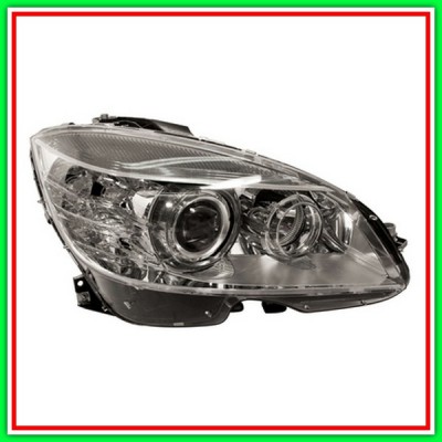 Proiettore Destro Xenon D1S-H7 Elettrico Senza Motore Mercedes Classe C (W2S204)-(Anno 2007-2010)