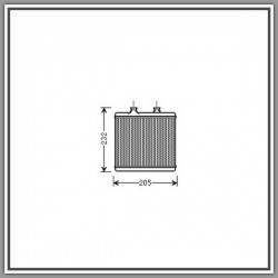 Riscaldatore Mercedes Classe C (W2S204)-(Anno 2007-2010)