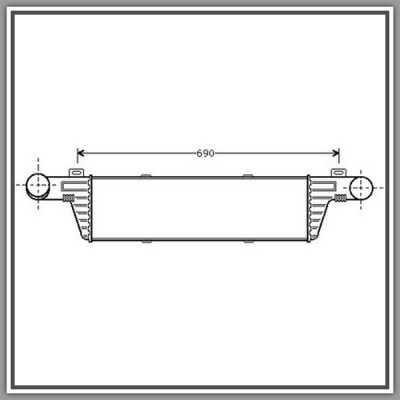 Intercooler Mercedes Classe E (W210)-(Anno 1995-1999)