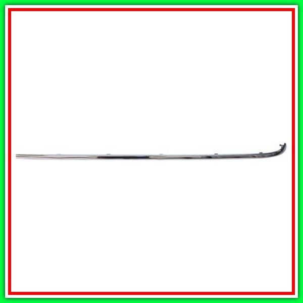 Profilo Cromato Modanatura Sinistra-Paraurti Posteriore Mercedes Classe E (W210)-(Anno 1999-2002)