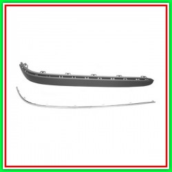 Right Molding With Profile-Without Holes Pdc-PARAURTI Rear MERCEDES Class E (W211)-(Year 2002-2007)