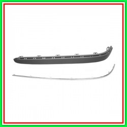 Left Molding With Profile-Without Holes Pdc-PARAURTI Rear MERCEDES Class E (W211)-(Year 2002-2007)