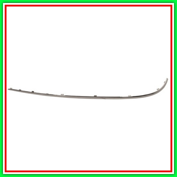 Left Chrome Profile-PARAURTI - MERCEDES Class E (W211)-(Year 2002-2007)