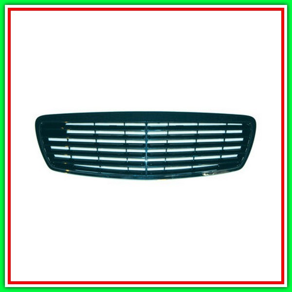 Radiator Grille Complete Black Mod Avantgarde MERCEDES Class E (W211)-(Year 2002-2007)