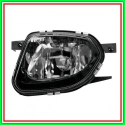 Black Left Fog Light - Hella Mod version 04 Up 06 MERCEDES Class E (W211)-(Year 2002-2007)