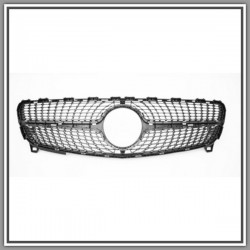 Internal-Black Radiator Grille MERCEDES Class A (W176)-(Year 2015-2018)