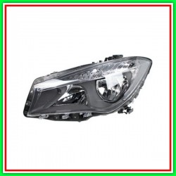 Proiettore Sinistro H7-H15 Elettrico Con Motore-Nero Mercedes Cla (W117C117)-(Anno 2013-2016)