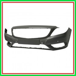Paraurti Anteriore Con Primer-Con Fori Pdc-Supporti-Con Fori Lavafari-Con Modanatura-Mod Sport