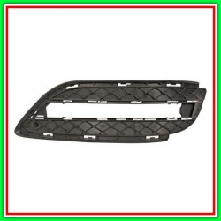 Griglia Destra Paraurti Nera-Con Sede Luce Diurna Rettangolare Mercedes Classe B (W246)-(Anno 2011-2014)