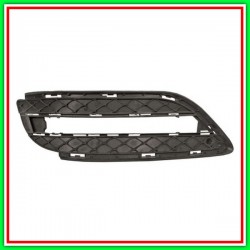 Griglia Sinistra Paraurti Nera-Con Sede Luce Diurna Rettangolare Mercedes Classe B (W246)-(Anno 2011-2014)