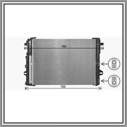 Condensatore Mercedes Classe B (W246)-(Anno 2011-2014)