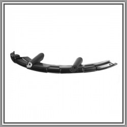 Black Left Molding-PARAURTI Front MERCEDES Class AmgAmg Line (W2S205)-(Year 2018 Onwards)