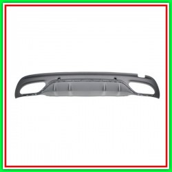 Spoiler Paraurti Black Embossed Mod Amg MERCEDES Class C AmgAmg Line (W2S205)-(Year 2018 Onwards)