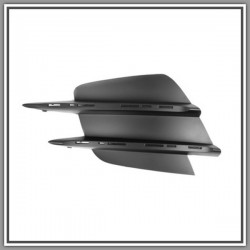Left Grid Paraurti Black-With Molding Holes Mod Amg MERCEDES Class C AmgAmg Line (W2S205)-(Year 2018 Onwards)