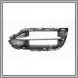 Right Grid Paraurti Black-With Molding Holes Mod Amg MERCEDES Class C AmgAmg Line (W2S205)-(Year 2018 Onwards)