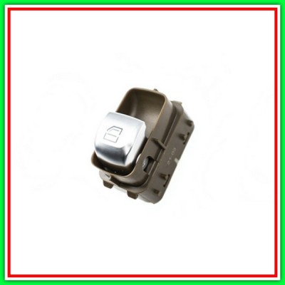Interruttore Alzacristallo Marrone-Porta Anteriore Destra/Porta Posteriore Destra-Sinistra-4 Pins