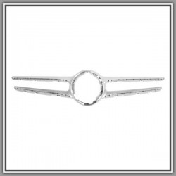 Silver Radiator Grille molding MERCEDES Class C (W2S205)-(Year 2018 Onwards)