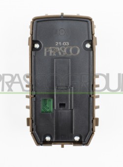 Pulsantiera Marrone-2 Interruttori-Alzacristallo Porta Anteriore Destra-Con Funzione Parasole Posteriore-3 Pins