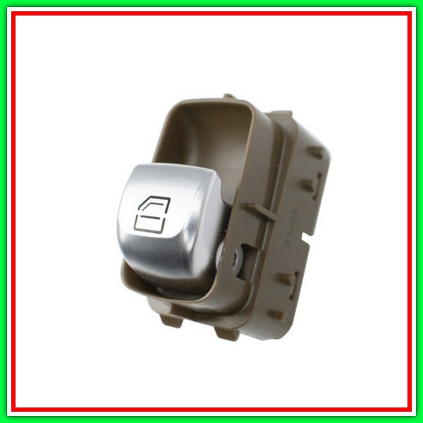 Interruttore Alzacristallo Marrone-Porta Anteriore Destra/Porta Posteriore Destra-Sinistra-4 Pins