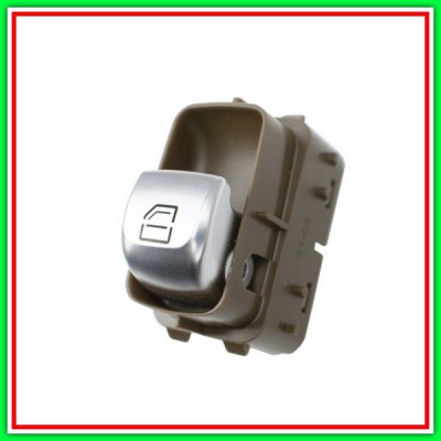 Interruttore Alzacristallo Marrone-Porta Anteriore Destra/Porta Posteriore Destra-Sinistra-4 Pins