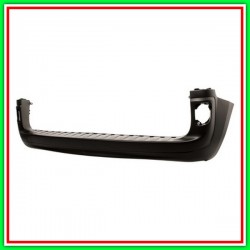 Paraurti Posteriore Nero Goffrato-Con Tappo Coprigancio-Con Tracce Pdc Mercedes Citan (W415)-(Anno 2012 In Poi)