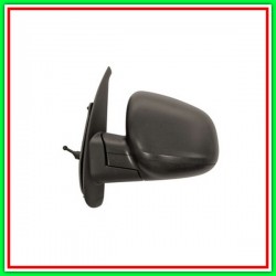 Retrovisore Sinistro A Cavi-Nero-Asferico-Cromato Mercedes Citan (W415)-(Anno 2012 In Poi)