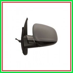 Retrovisore Sinistro A Cavi Con Primer-Asferico-Cromato Mercedes Citan (W415)-(Anno 2012 In Poi)