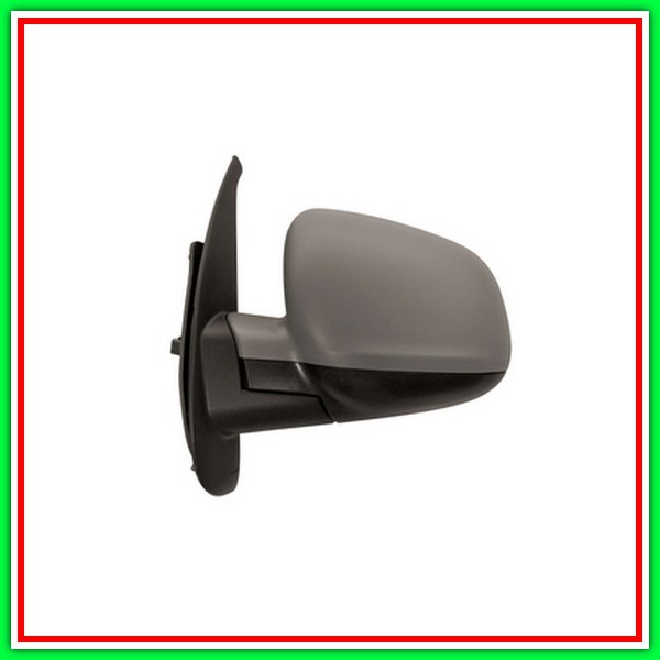 Retrovisore Sinistro Elettrico-Termico Con Primer-Asferico-Cromato Mercedes Citan (W415)-(Anno 2012 In Poi)