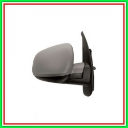 Retrovisore Destro Elettrico-Termico-Con Primer-Chiudibile-Asferico-Cromato Mercedes Citan (W415)-(Anno 2012 In Poi)