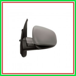 Retrovisore Sinistro Elettrico-Termico Con Primer-Chiudibile-Asferico-Cromato Mercedes Citan (W415)-(Anno 2012 In Poi)