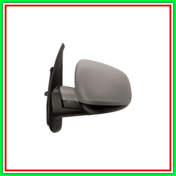 Retrovisore Sinistro Elettrico-Termico Con Primer-Chiudibile-Asferico-Cromato Mercedes Citan (W415)-(Anno 2012 In Poi)